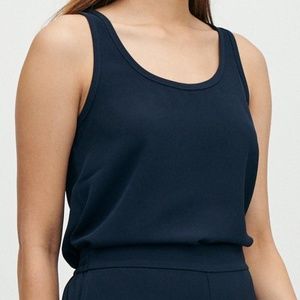 Brass Tops - Brass clothing All-Day tank, navy, sz M Brass Tops - Brass clothing All-Day tank, navy, sz M